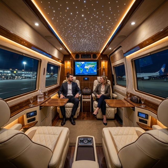 VIP Sprinter Interior